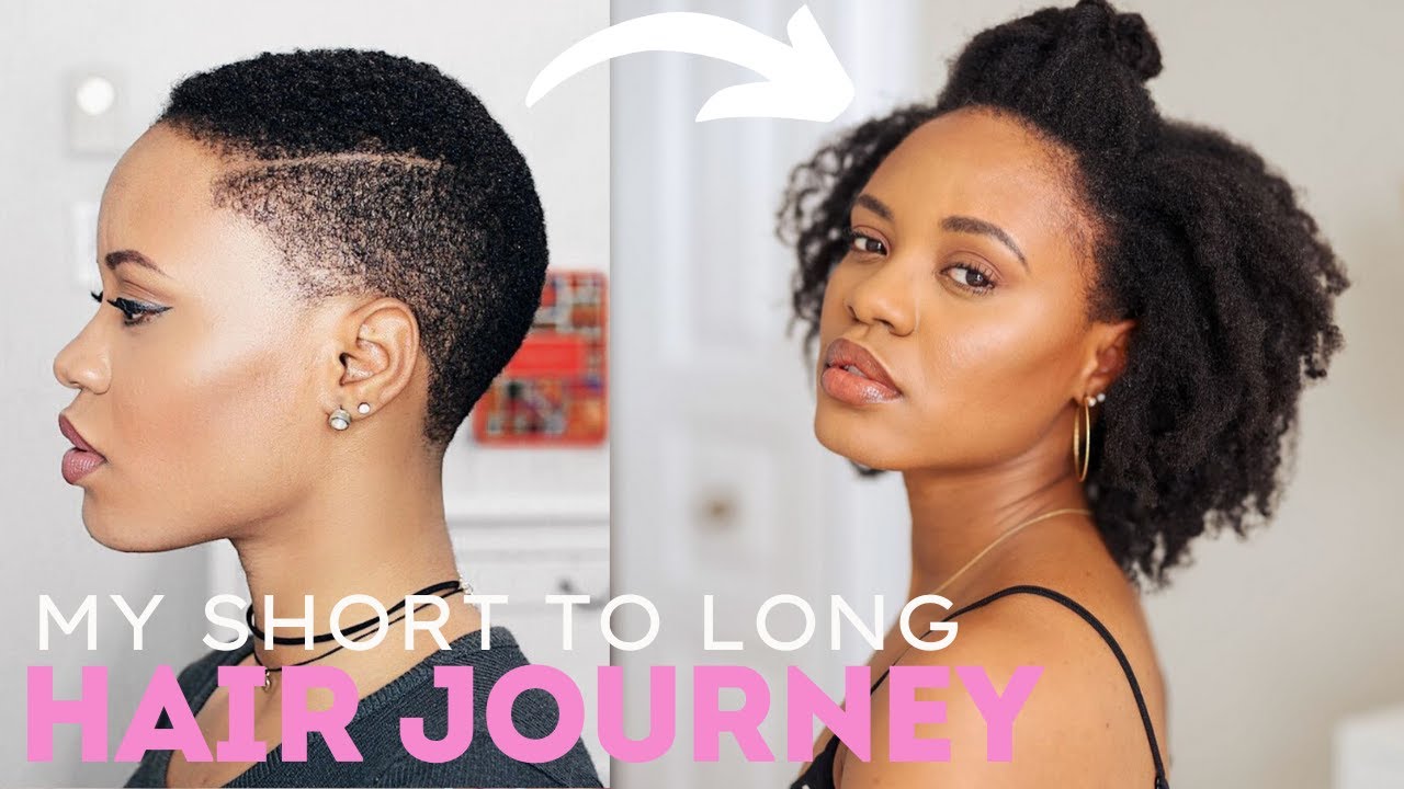 natural hair journey to big chop