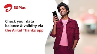 Check your #data #balance & #validity via the #airtelthanks App screenshot 1