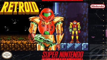 Retroid + Samus  Metroid 1 Recolor | Super Metroid Romhack [SNES]