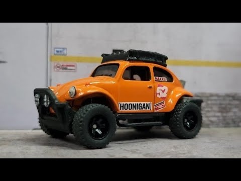 Custom Hotwheels Baja beetle