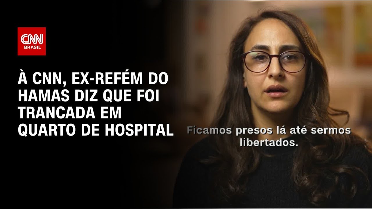 À CNN, ex-refém do Hamas diz que foi trancada em quarto de hospital | CNN PRIME TIME