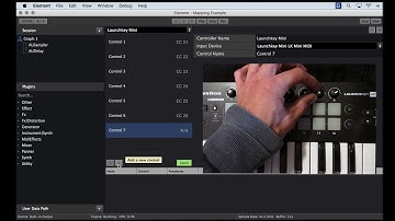 MIDI Controller Mapping Demo | Element Audio Plugin Host | Kushview