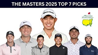 7 Picks to Win The Masters 2025 | Can Colin Morikawa win the Championship?