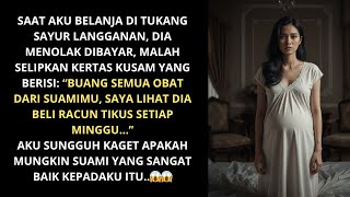 TUKANG SAYUR MENOLAK DIBAYAR, MALAH SELIPKAN KERTAS KUSAM: 