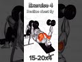 Lower chest workout at home #exercise #motivation #gym