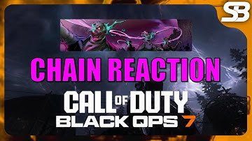 BO7 Chain Reaction Calling Card (Black Ops 7 Zombies Chain Reaction Calling Card)