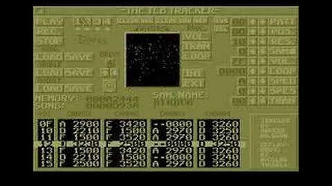 TCB Tracker Demo - DigDug sample (Atari ST)