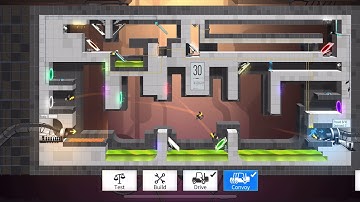 Bridge Constructor Portal Proficiency DLC #30: $0 at full speed