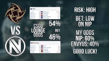 Nip vs EnVyUs - 23/05/2015 - CS:GO Bet Prediction