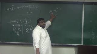 Lecture 24 (Part 3): A discussion on Binomial expansion and Pascal triangle