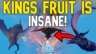 AOPG] NEW FULL KINGS FRUIT SHOWCASE + HOW TO GET IT In A One Piece