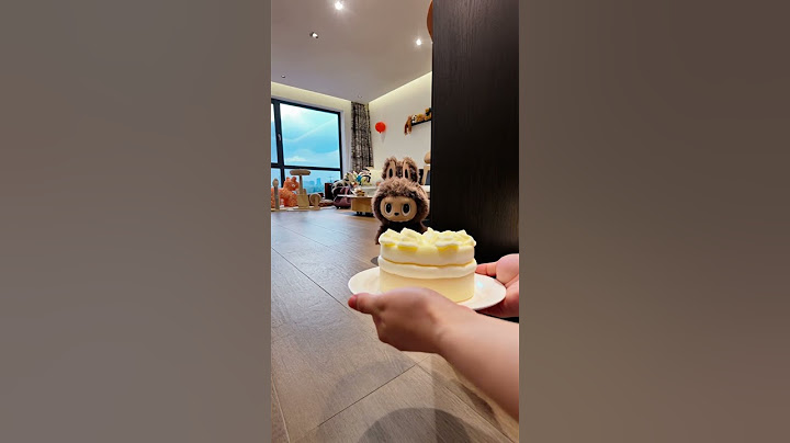 It's Labubu's first birthday celebration～Happy Birthday🍰#happybirthday #labubu #cute