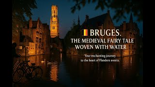 Bruges: Medieval Architecture Masterpiece—Belfry, Step Gables, and the Canals of Flanders