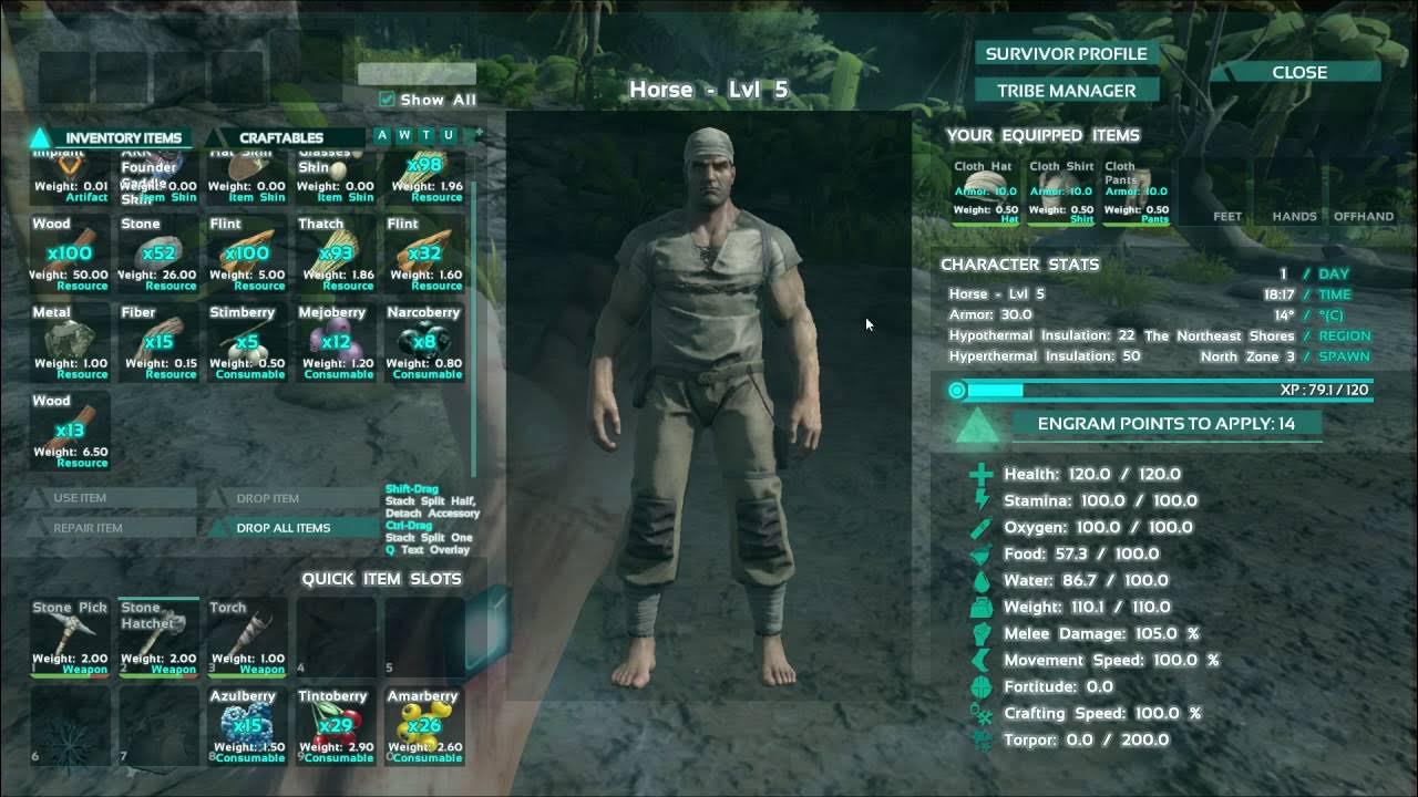 How to put on Clothes ARK Survival Evolved YouTube