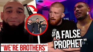 Christian wrestler DISRESPECTS Islam, Khamzat Chimaev on Khabib Nurmagomedov, Bo nickal