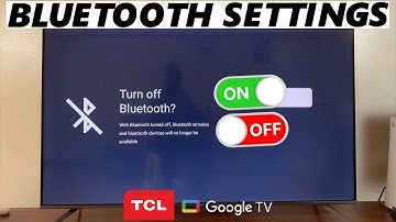 TCL Google TV: How To Turn Bluetooth ON / OFF