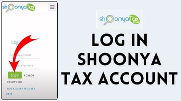 How to Login to Shoonya Tax Account 2024 | Sign In to Shoonya Tax Account