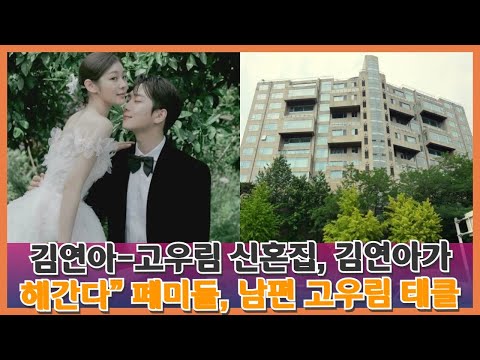 김연아-고우림 신혼집, 김연아가 해간다” 페미들, 남편 고우림 태클