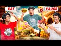 Eat vs pause challenge     we talks wetalks ffkyc