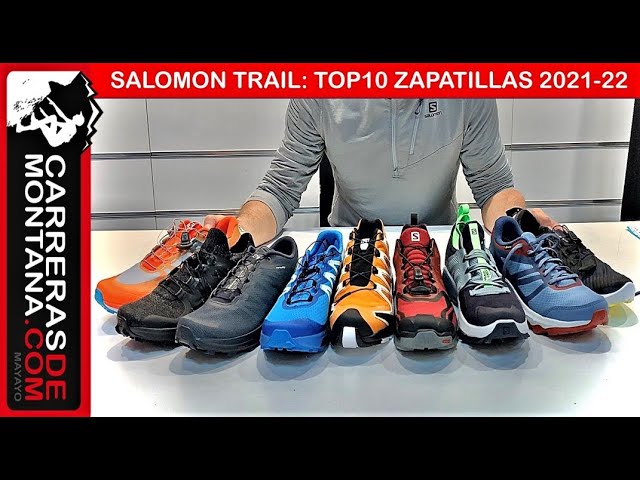 SALOMON TRAIL RUNNING: Top6 zapatillas según estilo. Mayay0