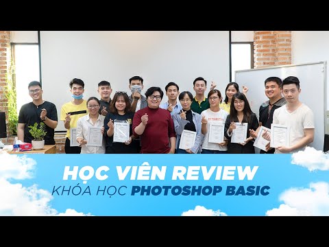 Review khóa học Photoshop Basic tại Keyframe