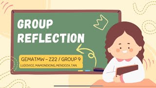 Group Reflection Output - Group 9