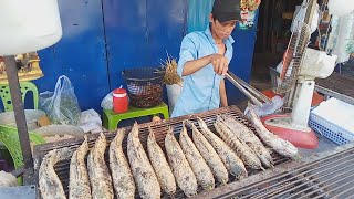 Download Lagu Grilled Salty Chilli Fish From 10000 Riles To 15000 Riles Free Noodle,Vegetables,And Tamarind Sauce MP3
