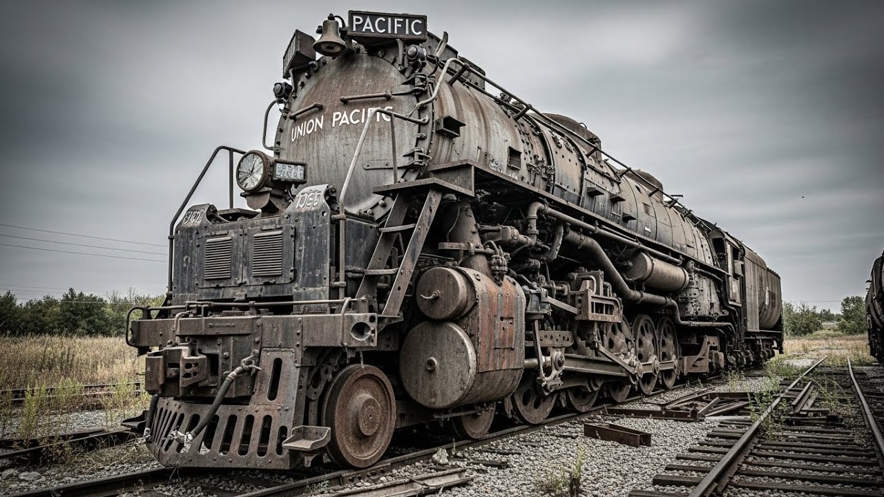 Rescuing An Abandoned Union Pacific Big Boy 1941 from a Forgotten Rail Yard (ASMR Restoration)