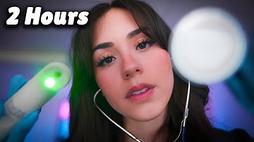 2 hours of ASMR medical exams to fall asleep to ✨[No Mid Roll Ads]