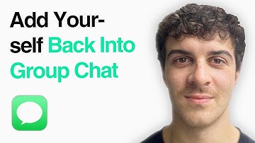 How To Add Yourself Back Into An Imessage Group Chat (Now Fixed By Apple) (2025 Guide)