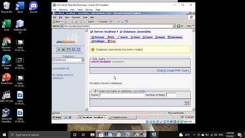 Konfigurasi Web Server dan Joomla