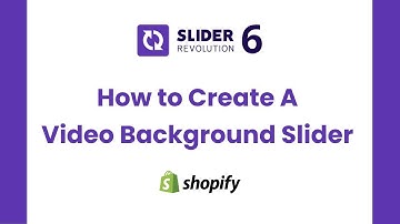 How to Create A Video Background Slider | Shopify Slider Revolution Tutorial | ShopiDevs