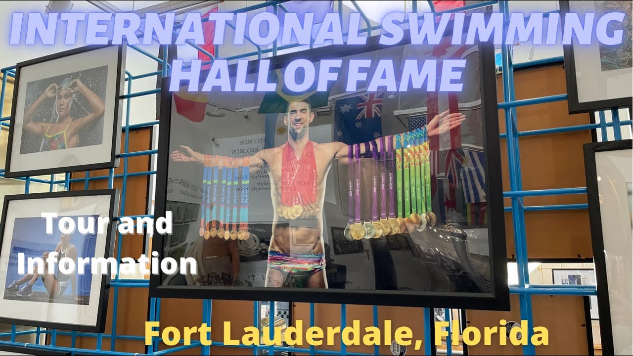 International Swimming Hall of Fame Fort Lauderdale, Florida - Michael Phelps