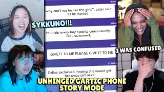 Story Mode Makes Everyone UNHINGED  Gartic Phone ft. LilyPichu, Sykkuno, Sydeon & more