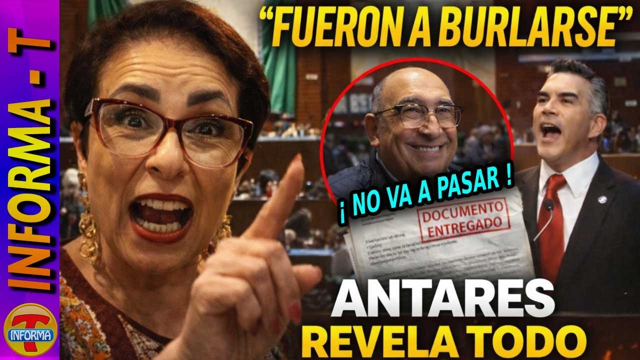ANTARES VÁZQUEZ REVELA QUE PRIISTAS SE BURLARON Y DIJERON QUE LA REFORMA ELECTORAL NO VA A PASAR.