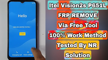 FRP REMOVE ITEL Vision2s P651L Via FREE TOOL