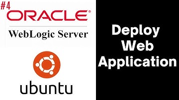 How to Deploy Web Application on Weblogic |   Deploy Sample war on Weblogic #weblogic #deploy