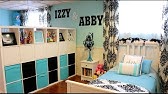 Decorating Tips- Decorating My Girls Shared Room on a Budget - YouTube