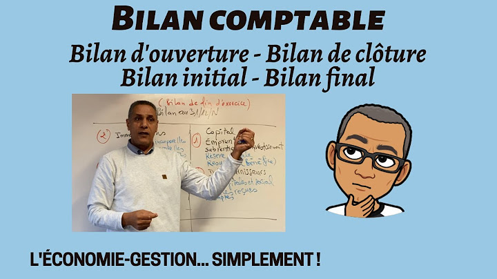 LE BILAN COMPTABLE... Simplement : Bilan d'ouverture , Bilan de clôture, Bilan initial, Bilan final.