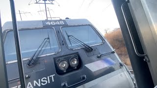NJ Transit Express 3943 [Front View Ride]