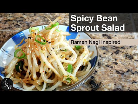 ramen-nagi-inspired-bean-sprout-salad-|-簡単-ラーメン凪風もやしサラダの作り方