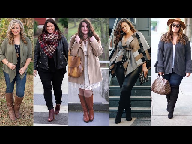 Trendy Winter Outfits for Plus Size Women