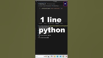 I Made a Calculator in 1 Line of Python 😳🧠 #coding #shorts