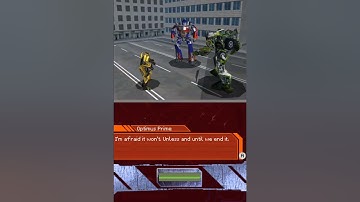 A Quick Look at Transformers: Dark of the Moon: Autobots - DS Gameplay HD (DeSmuME 0.9.12)