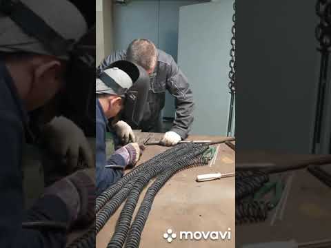 сварка спиралей
