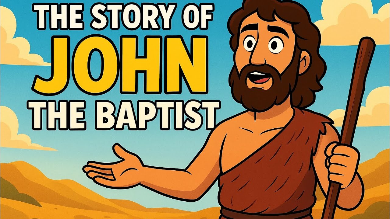 The Story of John The Baptist | Animated Bible Story of the Prophet Who ...