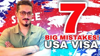 BIG MISTAKE CAUSE USA VISA REJECTION | Ramdan Special | very informative #viral #b1b2visa #usavisa