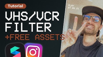 VHS Filter - Spark AR Studio Tutorial! | VCR Instagram Effect for Retro & Vintage Vibes
