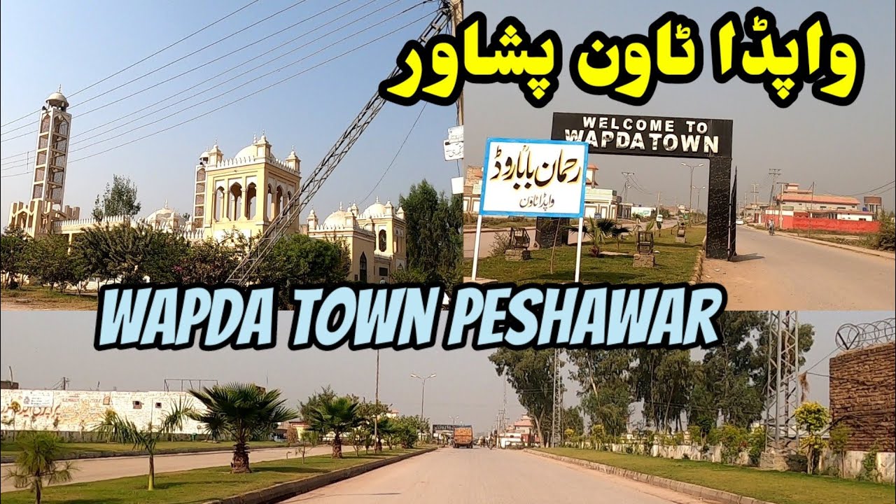 Wapda Town Peshawar Wapda Town Wapda Town Detail Video of Different