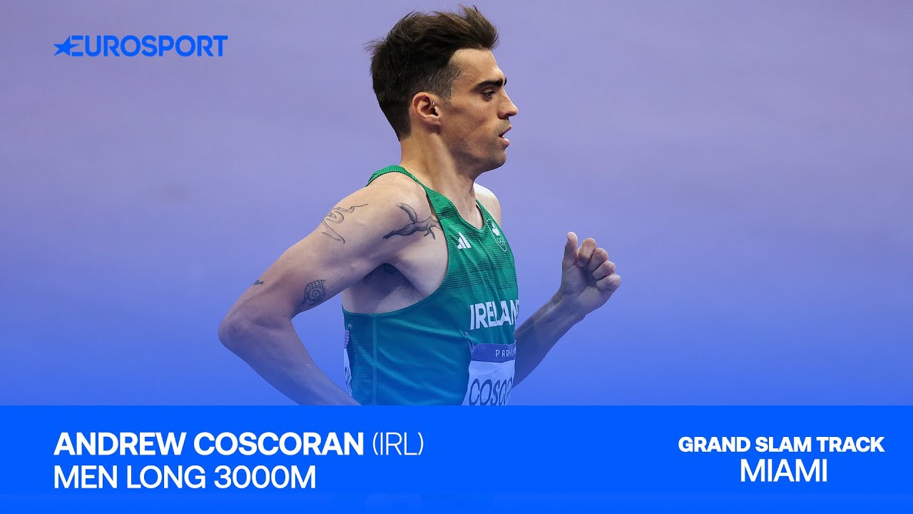 Andrew Coscoran (IRL) | Men 3000m | Grand Slam Track | Miami